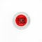 Truck-Lite High Profile, Led, Red Round, 8 Diode, Marker Clearance Light, Pc, Gray Polycarbonate Flange 10379R - alternate 5